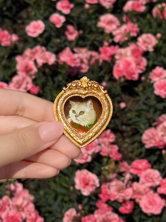 Love-Shaped Pet Portrait