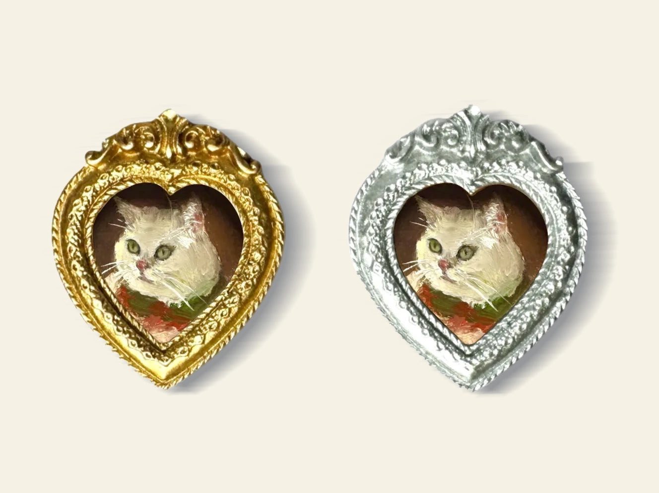 Love-Shaped Pet Portrait