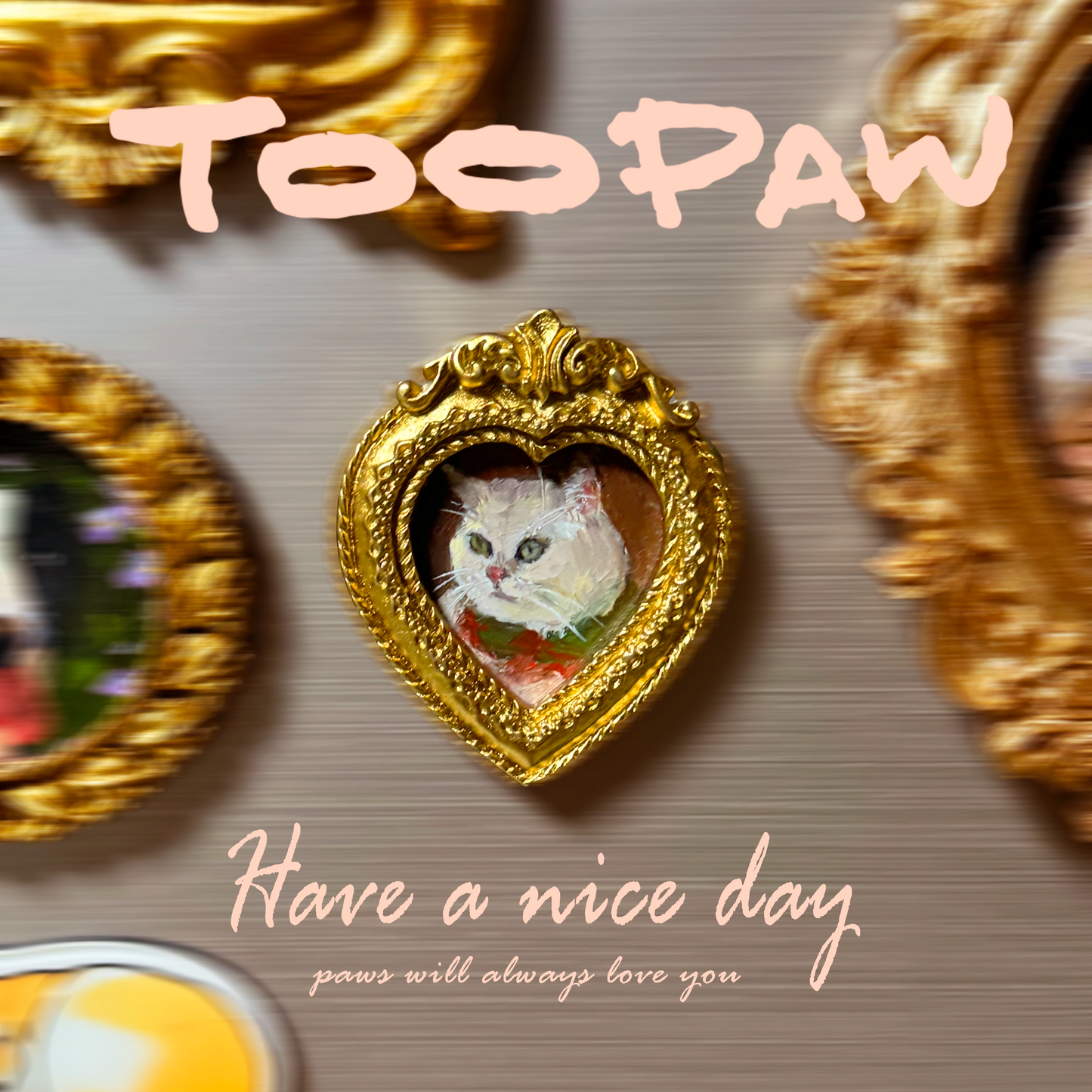Love-Shaped Pet Portrait