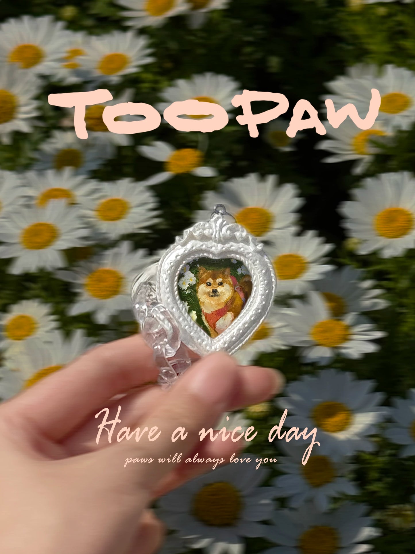 Heartfelt Pet Memorial Keychain