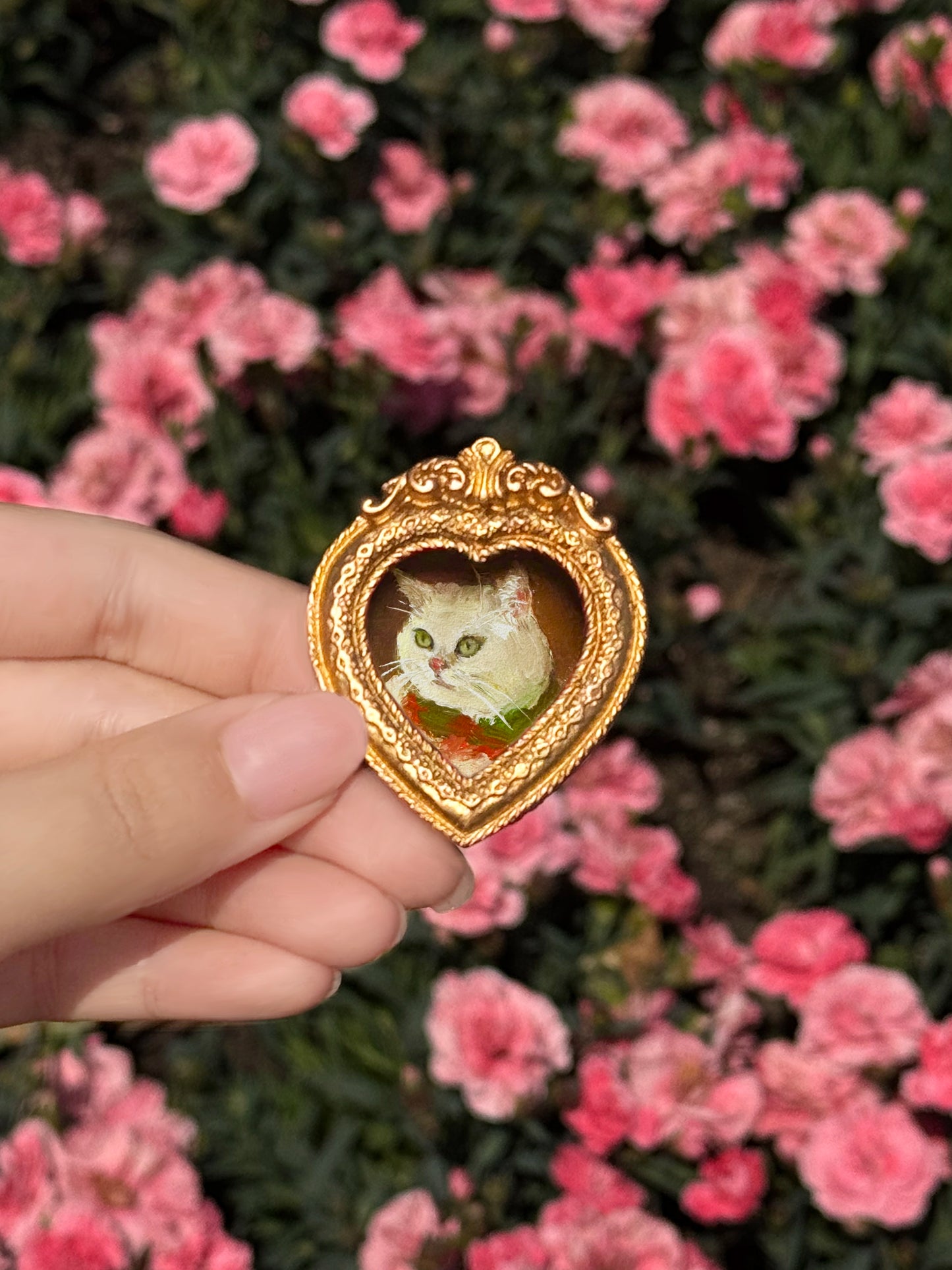 Love-Shaped Pet Portrait